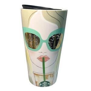 Starbucks Los Angeles Double Wall Traveler, 12 fl oz Coffee & Tea Accessories